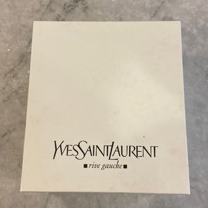 Yves Saint Laurent empty box